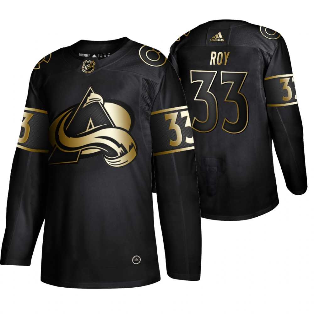 Avalanche 33 Patrick Roy Black Gold Adidas Jersey Dyin,We sell and wholesale Avalanche 33 Patrick Roy Black Gold Adidas Jersey Dyin on line form chian!